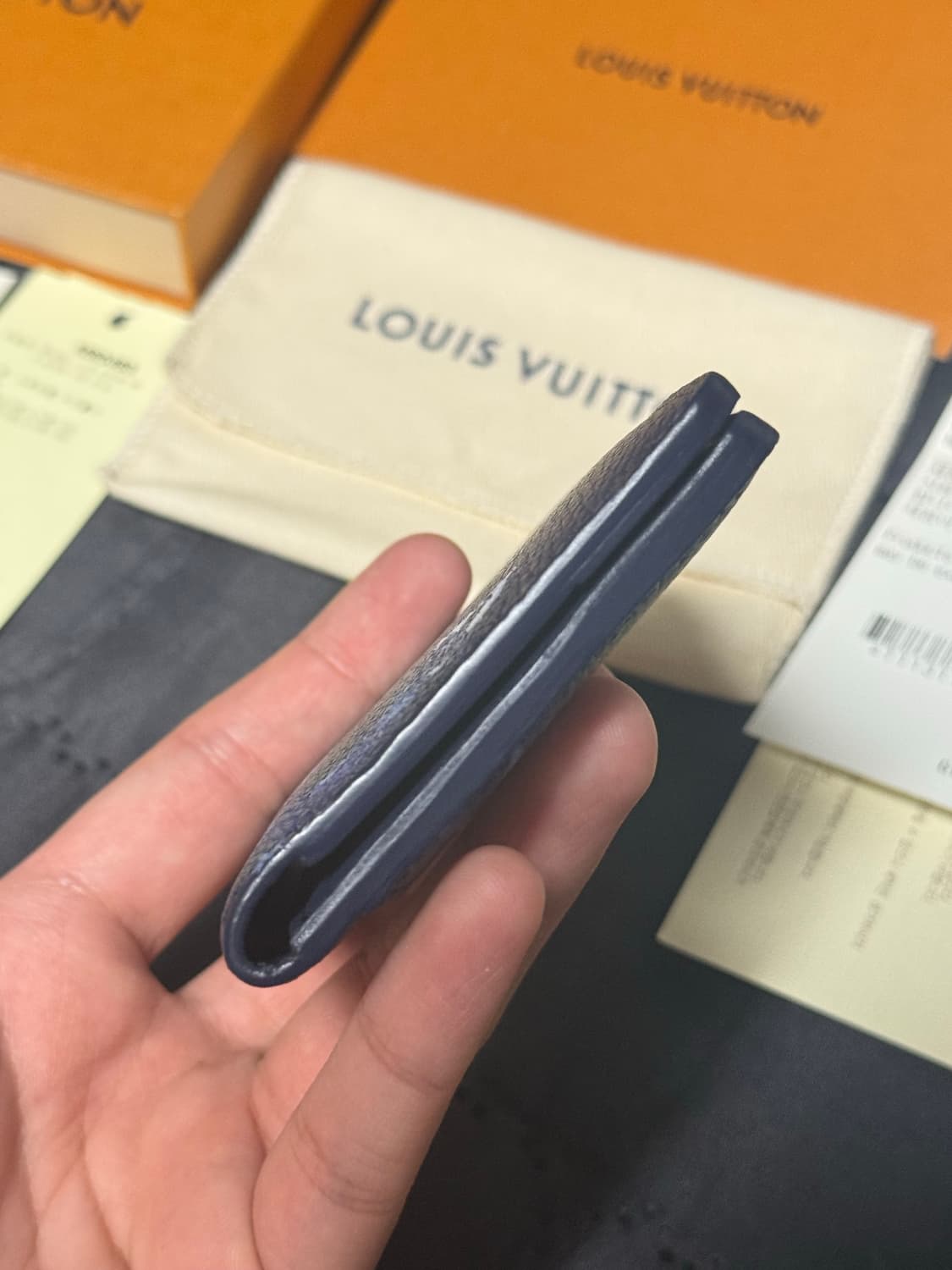 루이비통 이클립스 워터컬러 잉크 오거나이저 카드지갑 상품이미지6