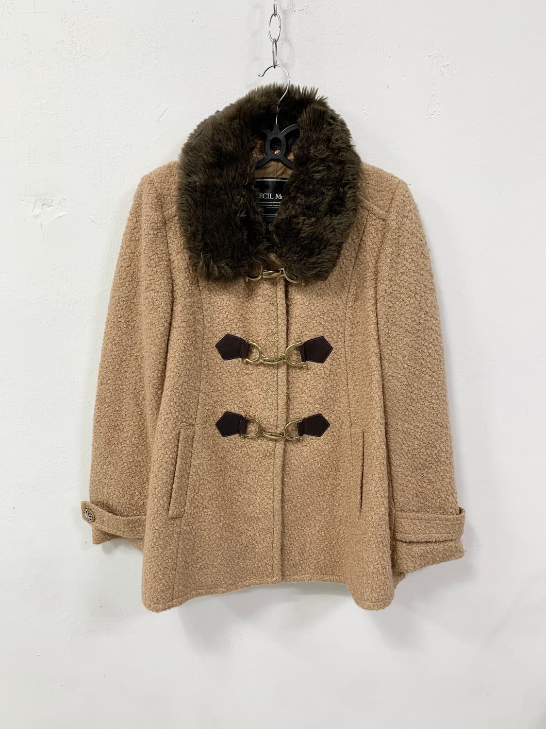 [CECIL MCBEE] 세실맥비 라떼갸루 코트 상품이미지3