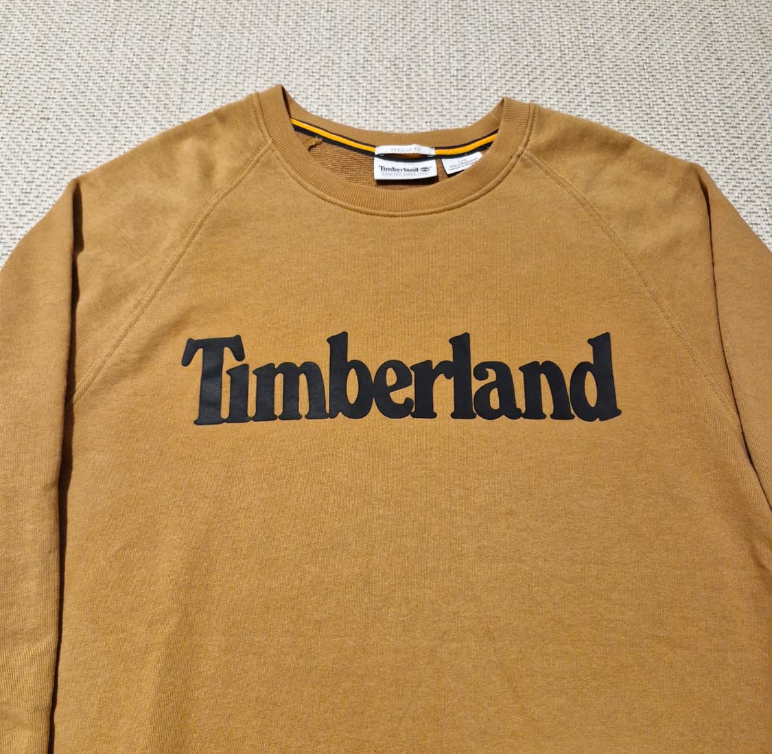 팀버랜드 로고 크루 스웻셔츠 L  상품이미지3