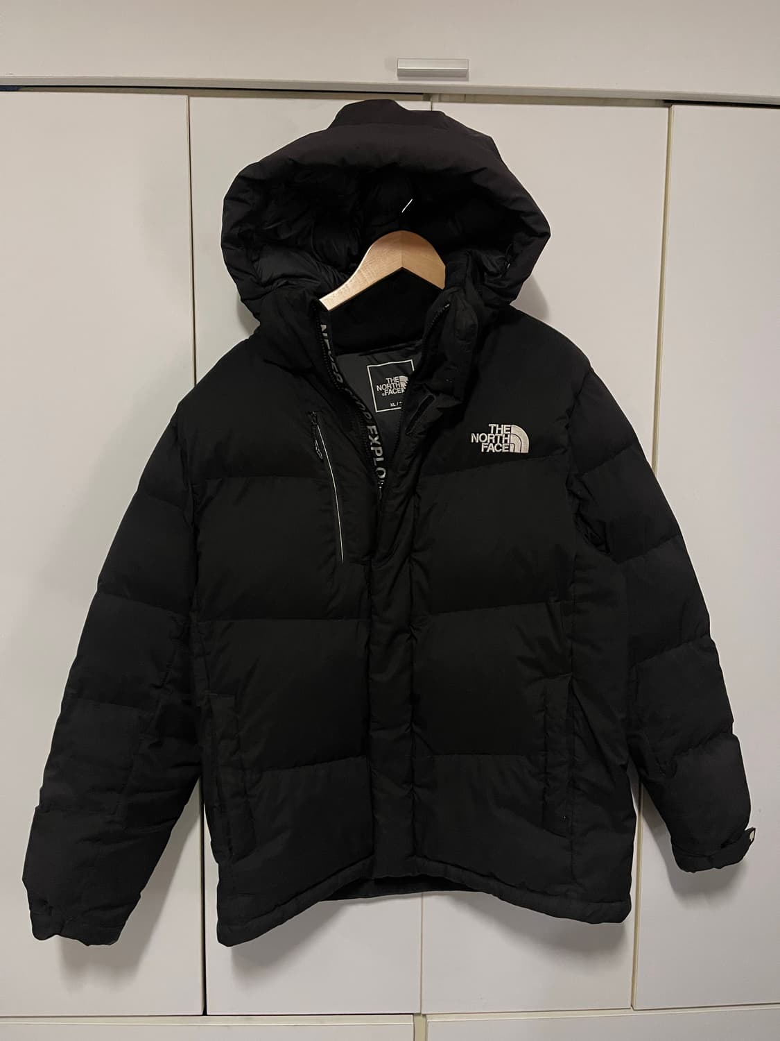 노스페이스 블랙 패딩 DRYVENT 상품이미지4