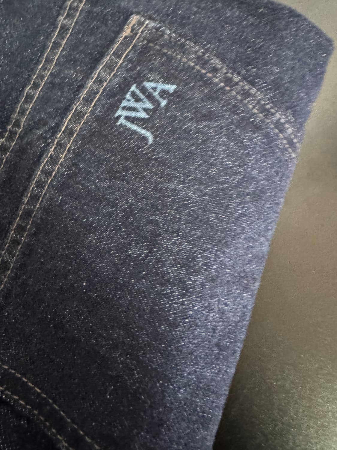 유니클로 X Jw앤더슨 로고 포인트 데님팬츠 32.2인치 상품이미지4