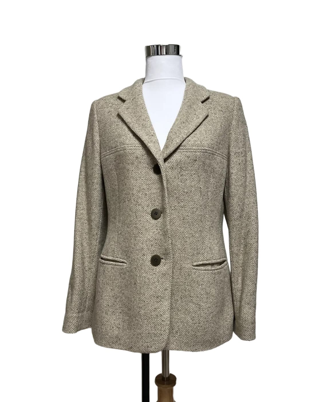 Herringbone beige jacket 상품이미지4