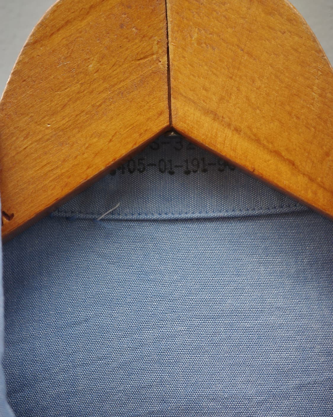 80s USNavy 샴브레이 셔츠 상품이미지3