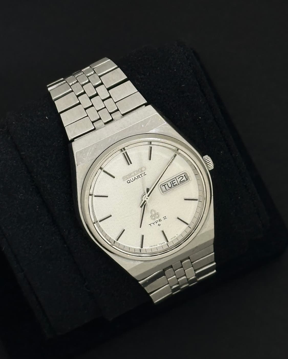 세이코 타입2 라운드 쿼츠 시계 상품이미지1