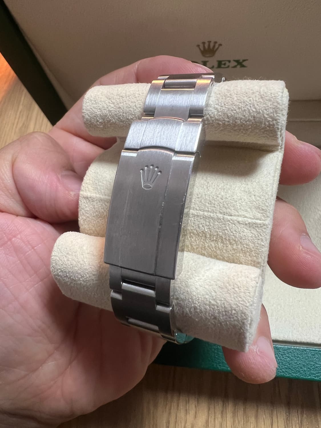 롤렉스 오이스터 퍼페추얼 34mm 124200 핑크 오이스터 상품이미지3