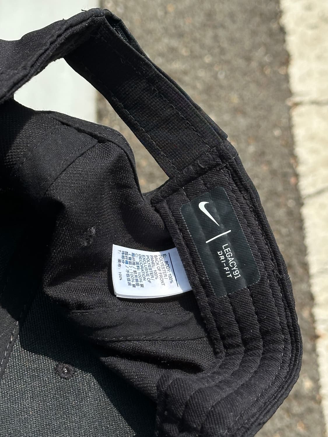 [M-L] 나이키 파리 생제르망 블랙 볼캡 모자 상품이미지6