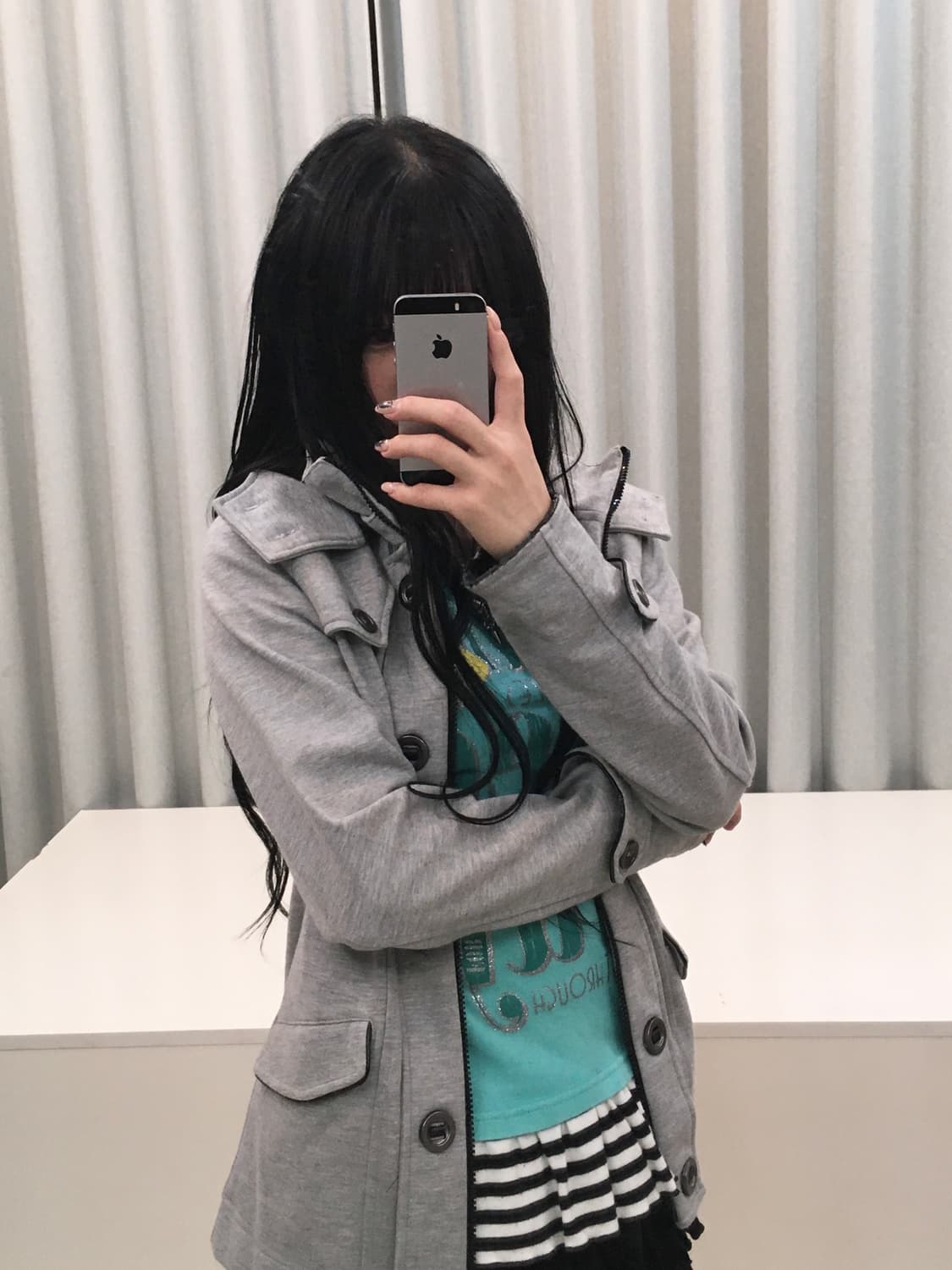 빈티지 코트 후드집업 상품이미지6