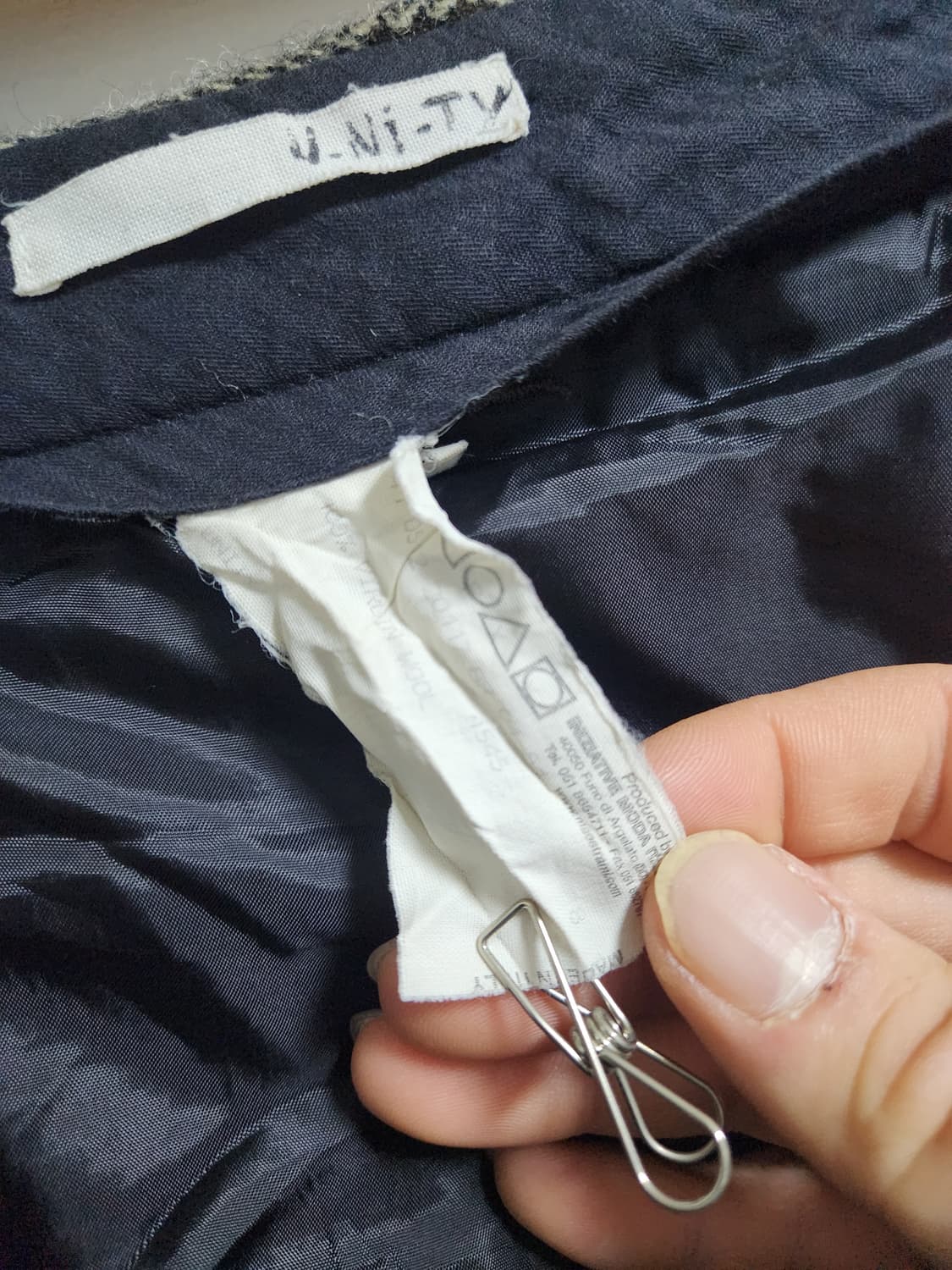 Unity 헤비 헤링본 울 트리우져(ITALYmade) 상품이미지8