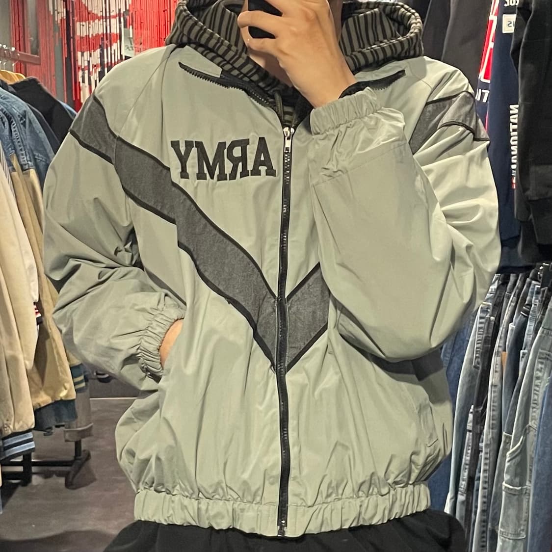 [IM] IPFU ARMY 자켓 그레이 상품이미지2