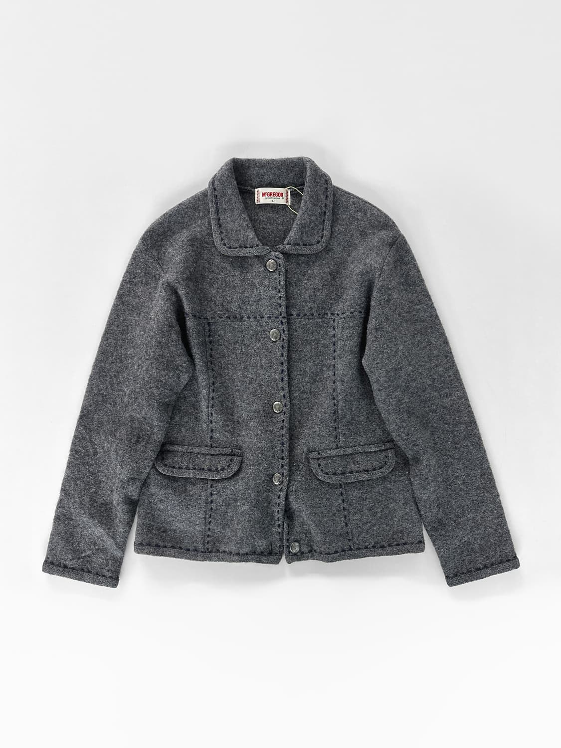80~90s 빈티지 맥그리거 퓨어 뉴 울 자켓 상품이미지1