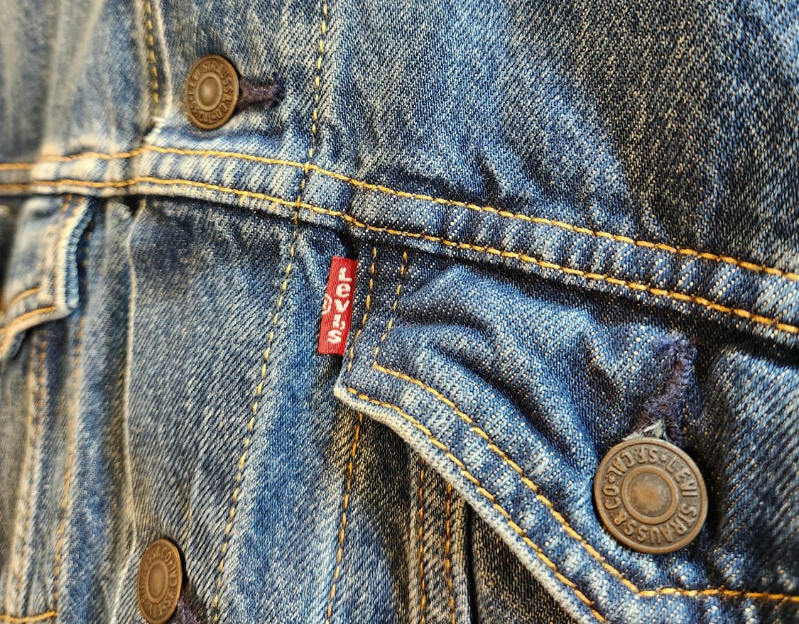 LEVIS 리바이스 카모 패치 데님 자켓 상품이미지8