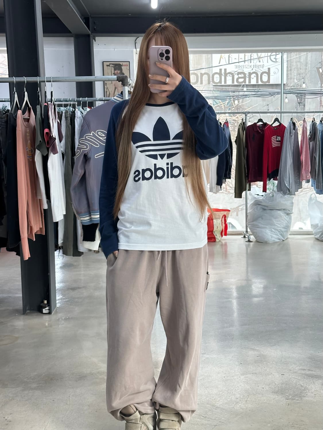 아디다스 파이어버드 래글런 티셔츠 상품이미지3