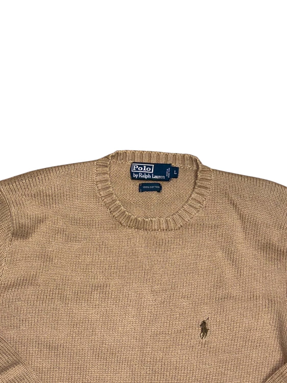 폴로 랄프로렌 베이지 니트 상품이미지6