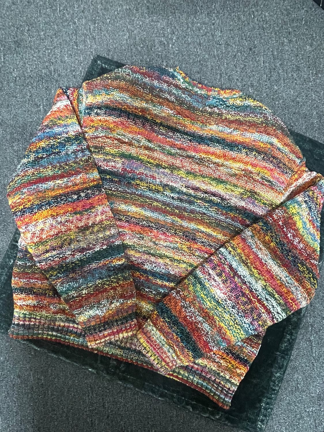 [L] 디스이즈네버댓 X 고어텍스 리버시블 니트 네이비 상품이미지3