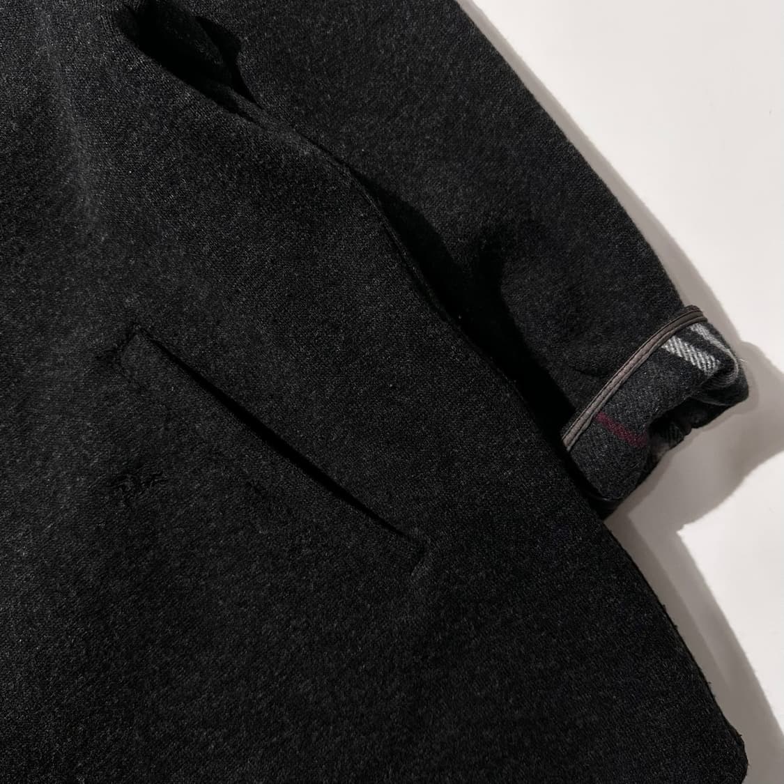 버버리 체크 라이닝 싱글 코트 상품이미지6