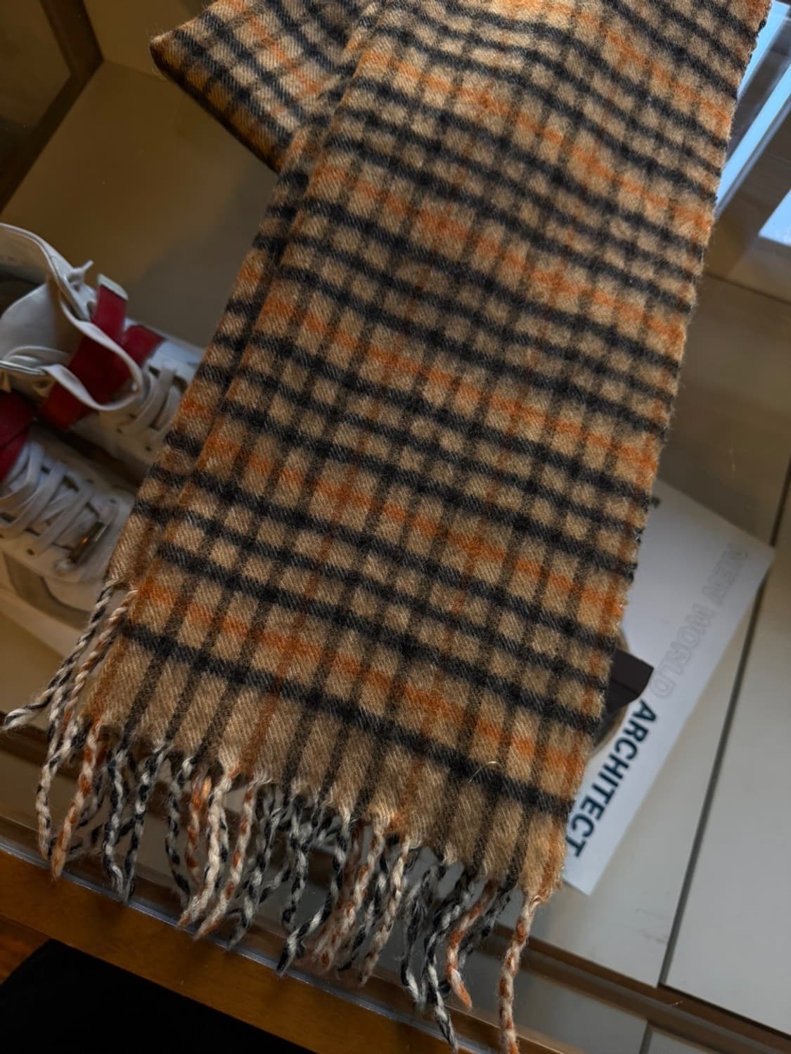 우르과이 메이드 버진울 머플러 상품이미지4