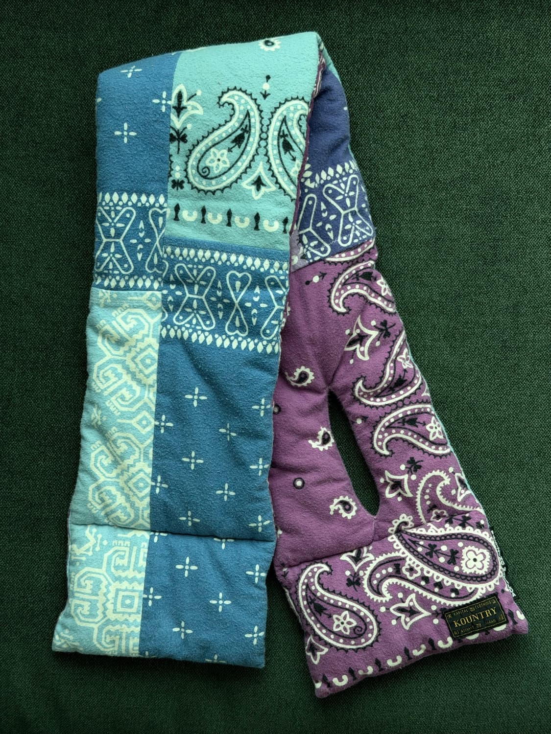 캐피탈 반다나 리버시블 머플러 상품이미지1