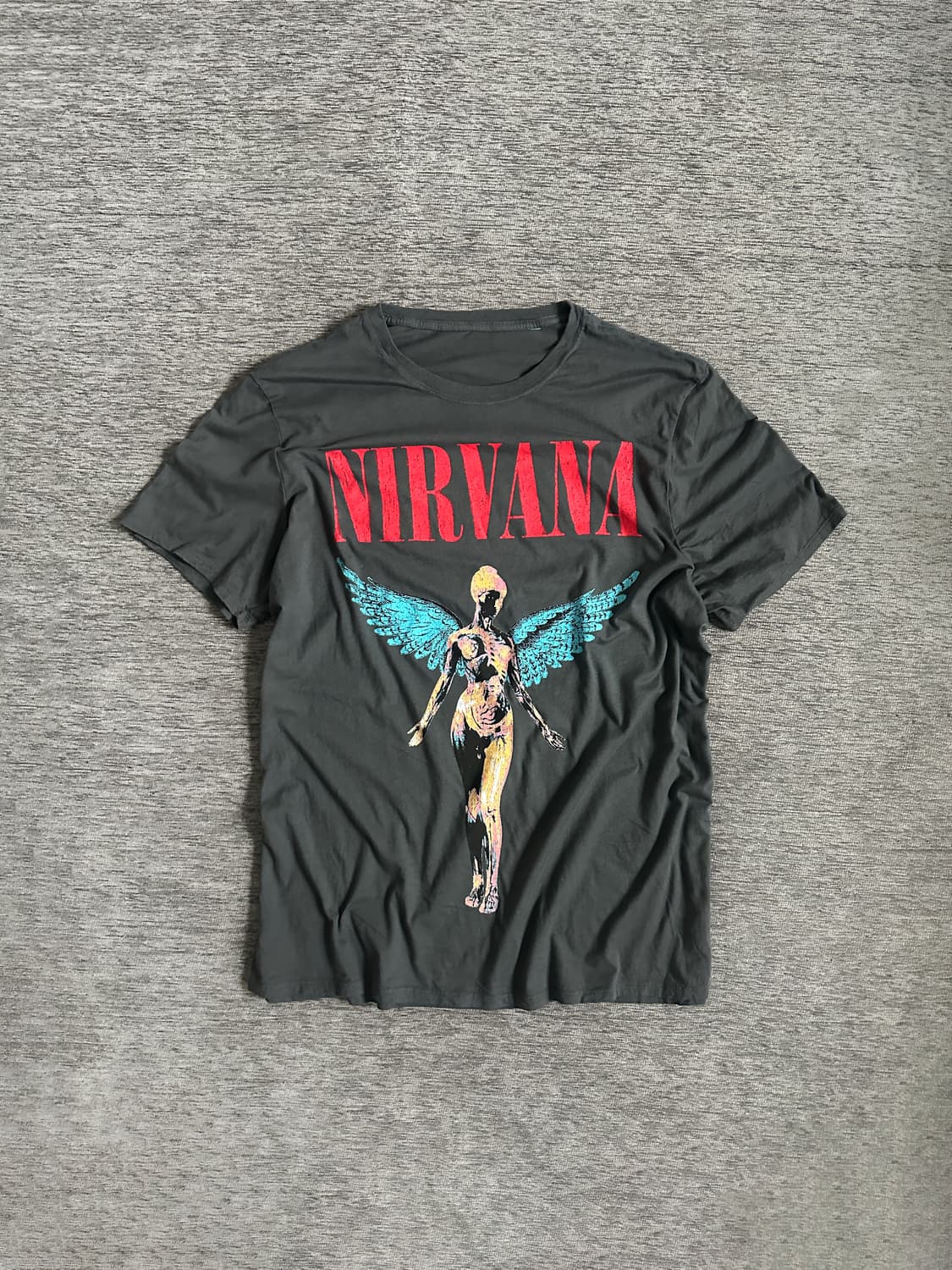 Nirvana In Utero 1993 북아메라카 투어 반팔티 상품이미지1
