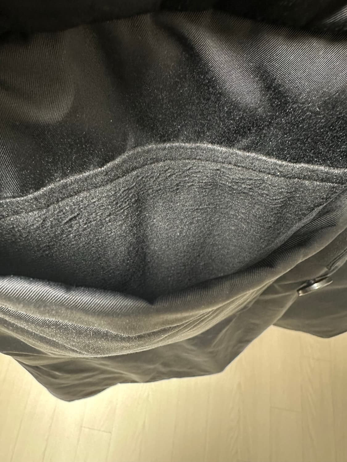 시스템옴므 구스다운 토끼털 롱패딩 105 상품이미지5