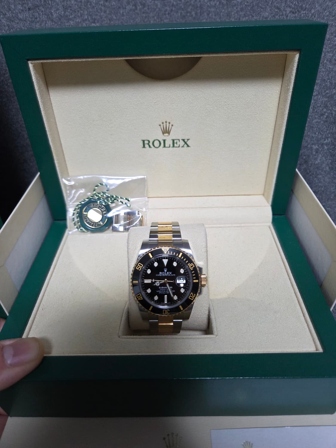 롤렉스 서브마리너흑콤 풀세트 상품이미지2