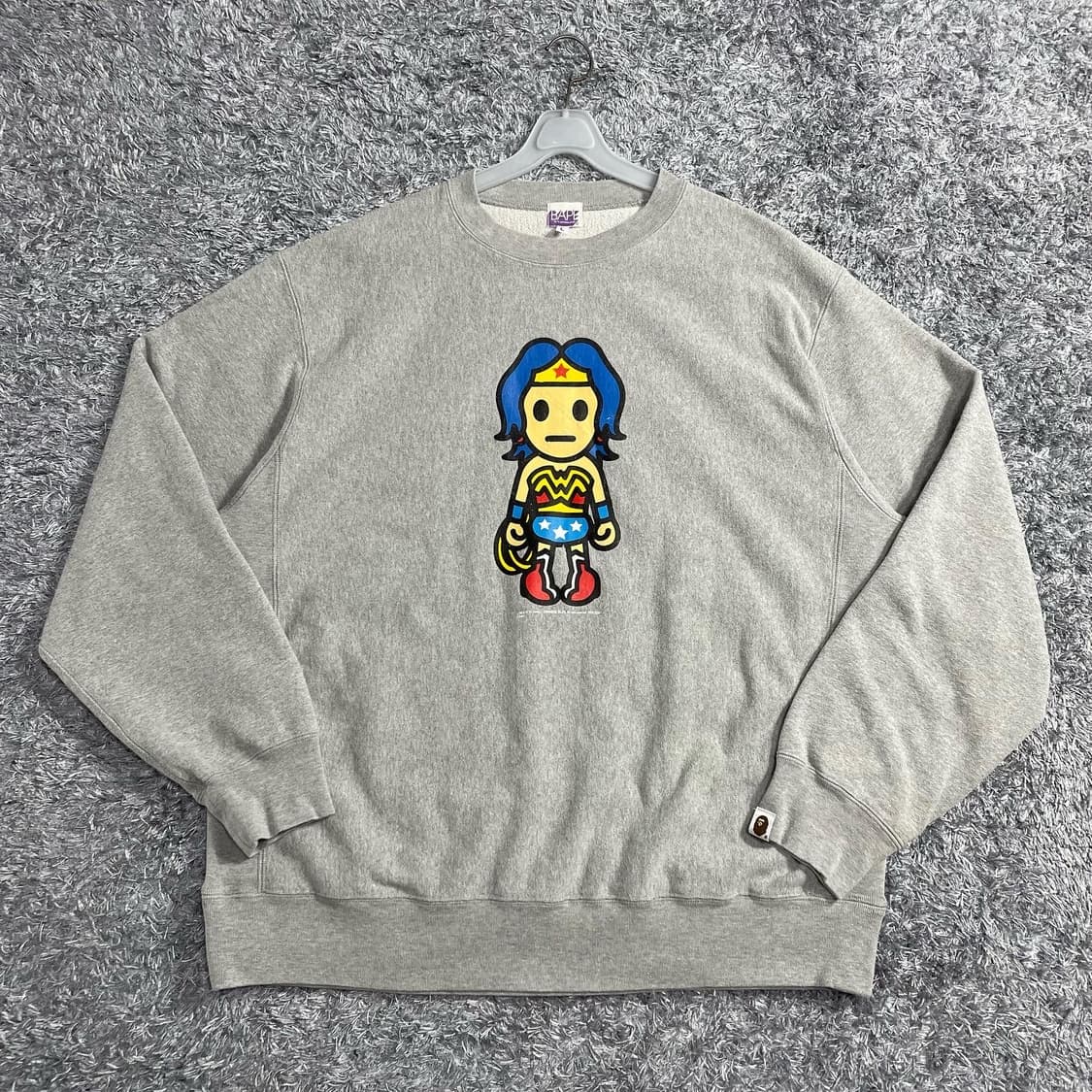 2000s BAPE 베이프 마일로 원더우먼 리버스위브  상품이미지2