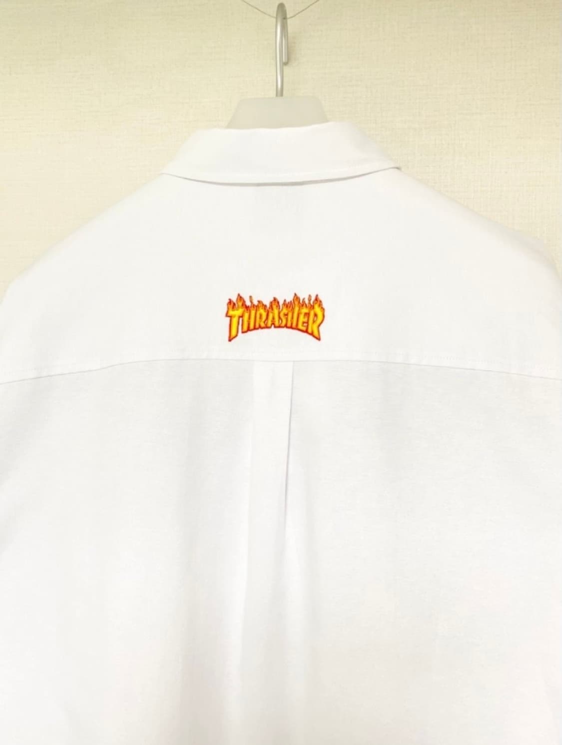 THRASHER 플레임 포켓 옥스포드 셔츠 상품이미지4