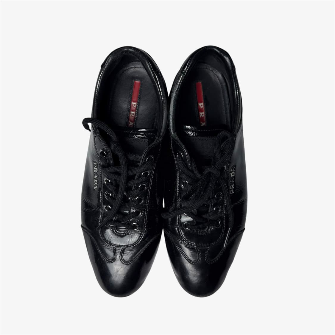 (230)프라다 애나멜 스니커즈 우먼 상품이미지4