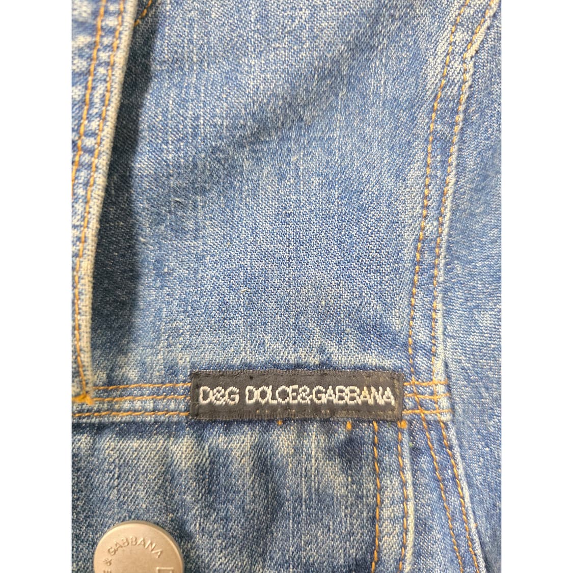 돌체앤가바나 크롭 데님 자켓 S 상품이미지2