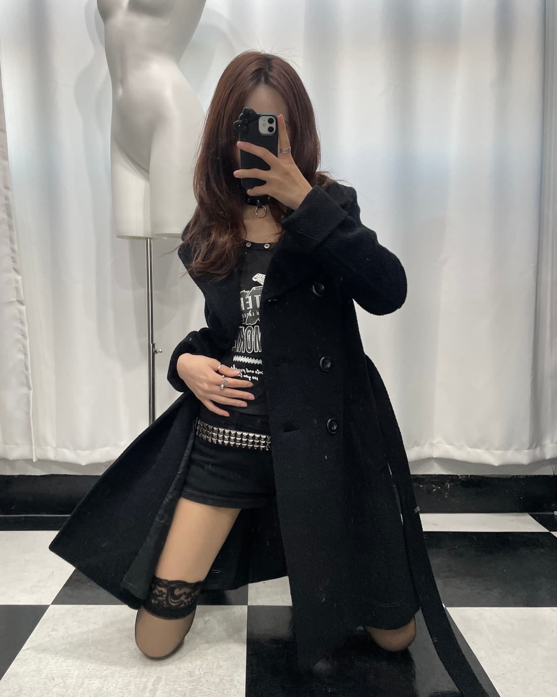 🎸블랙 코트🎸 상품이미지1