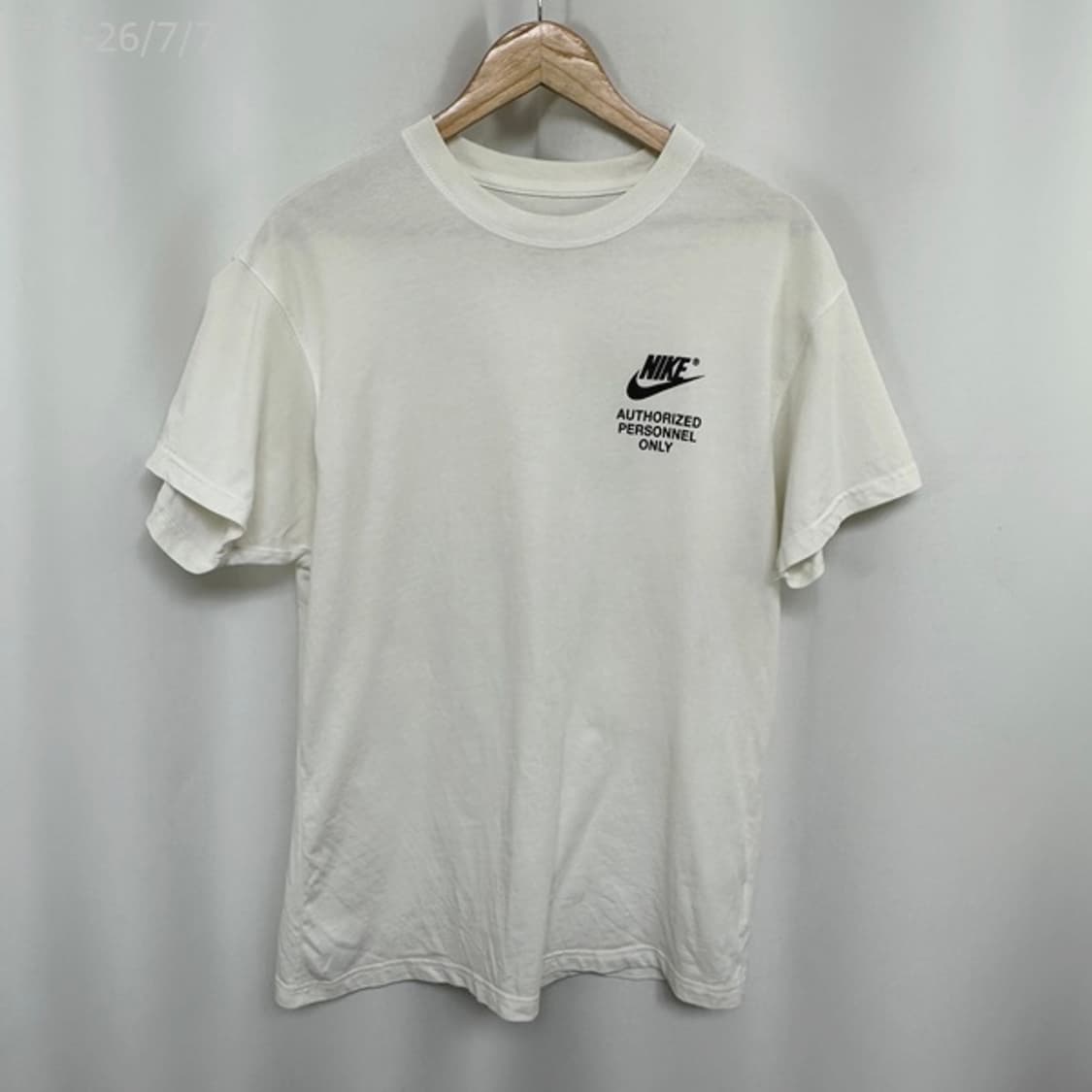 나이키 남자 화이트 반팔티 105 XL EOW 상품이미지1