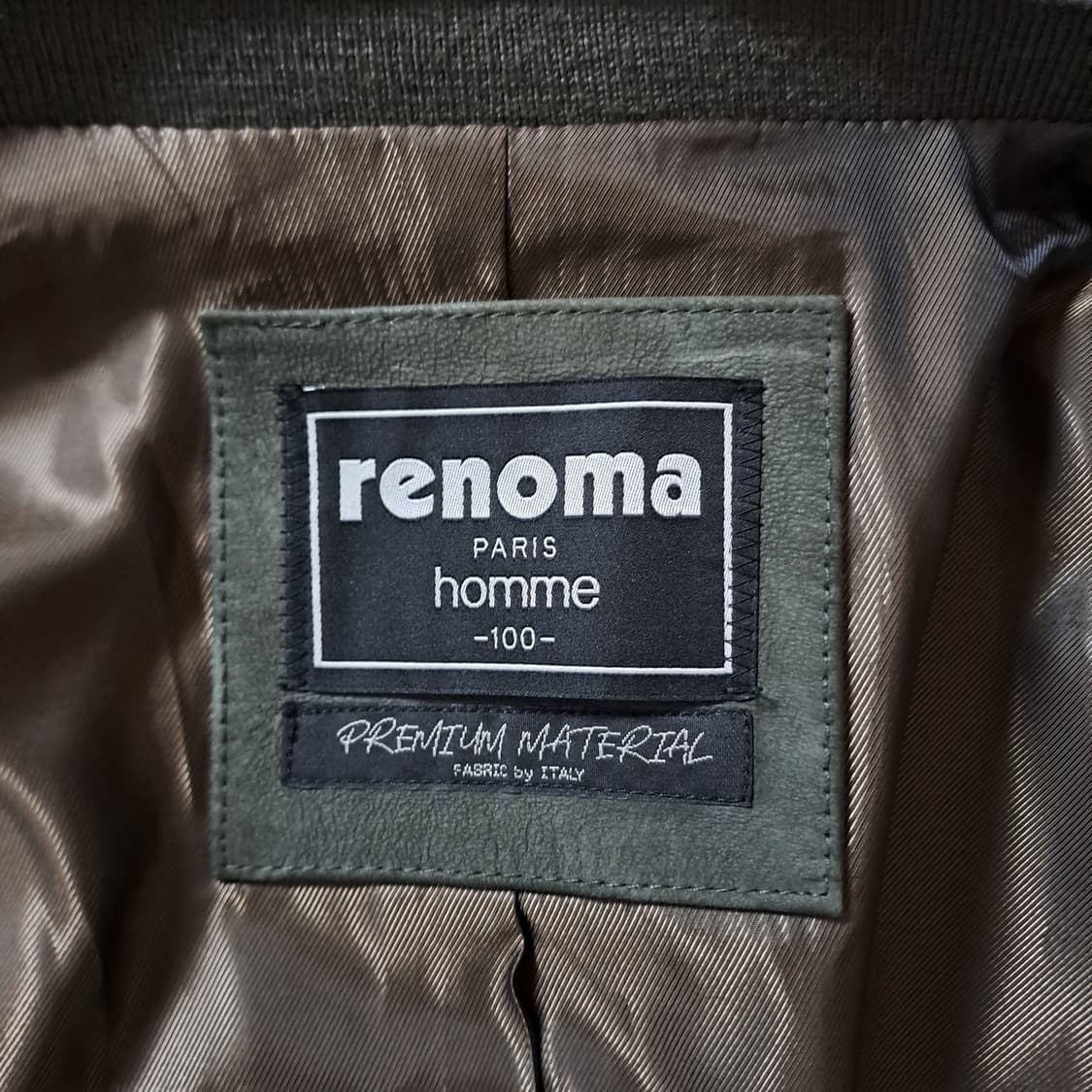 (택포) 레노마 22FW 이태리 스웨이드 양가죽 자켓 100 B655 상품이미지8