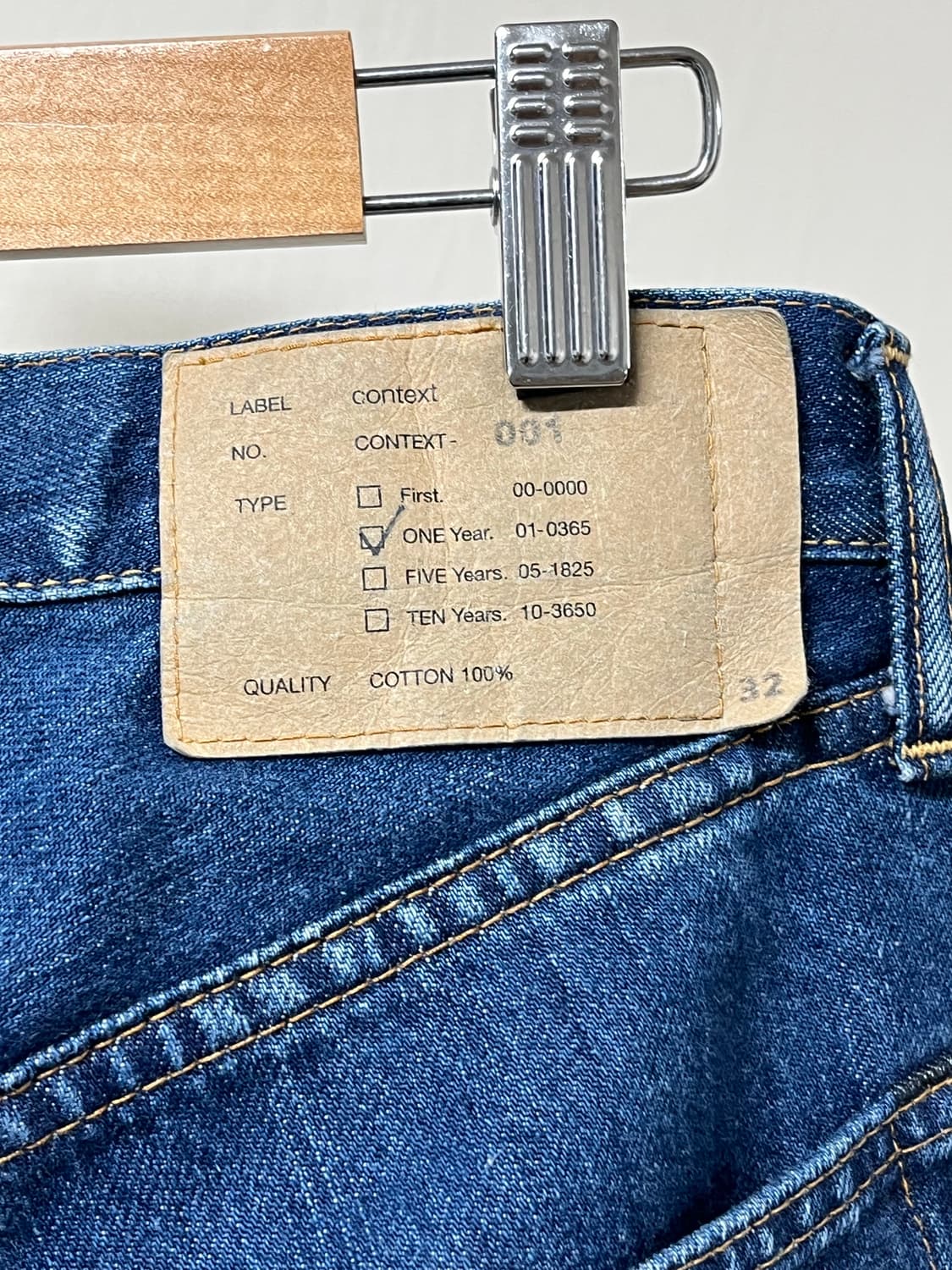 Anachronorm Regular Tapered 5p denim 상품이미지7
