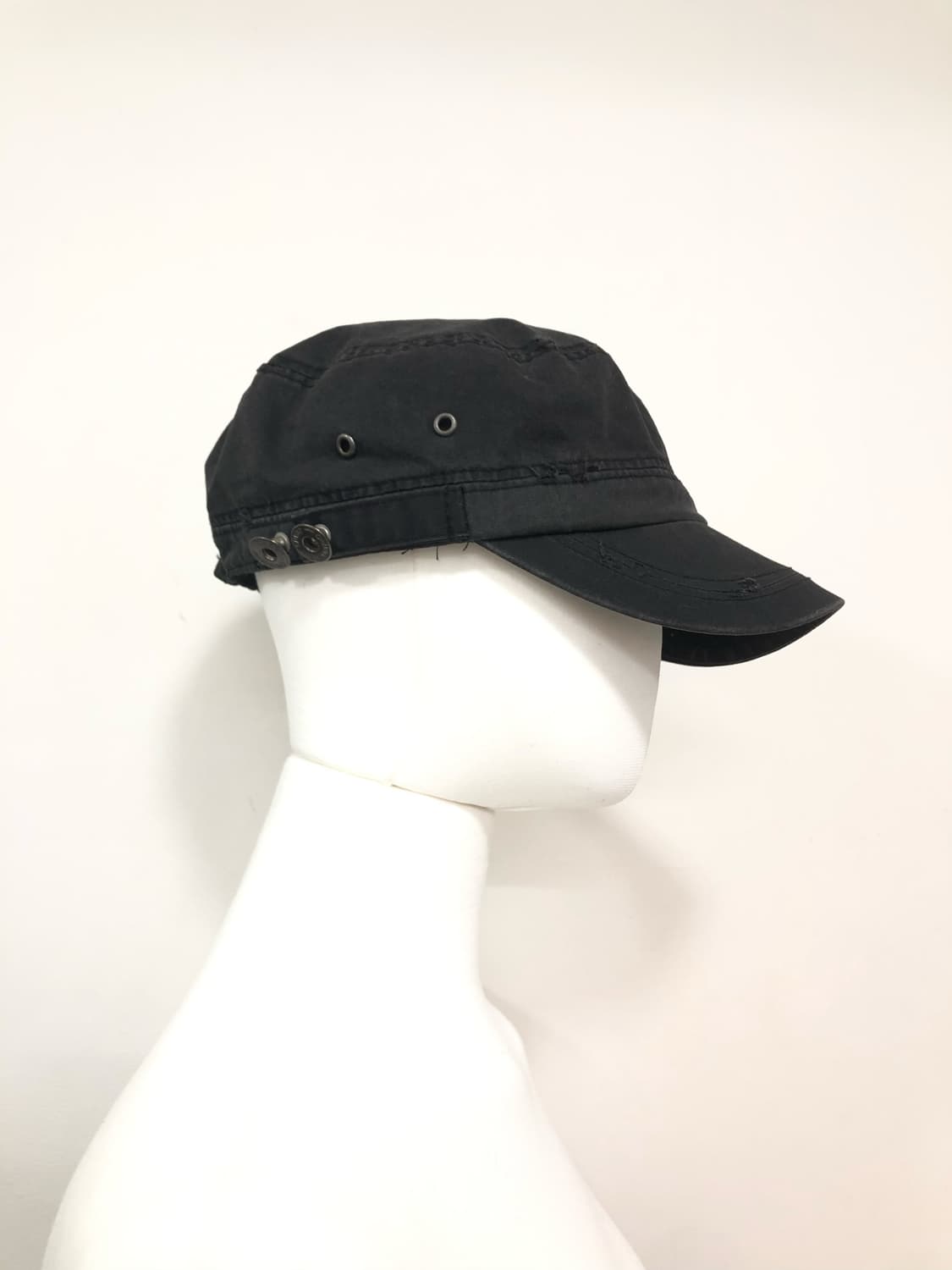 black damage detail ball cap 상품이미지3