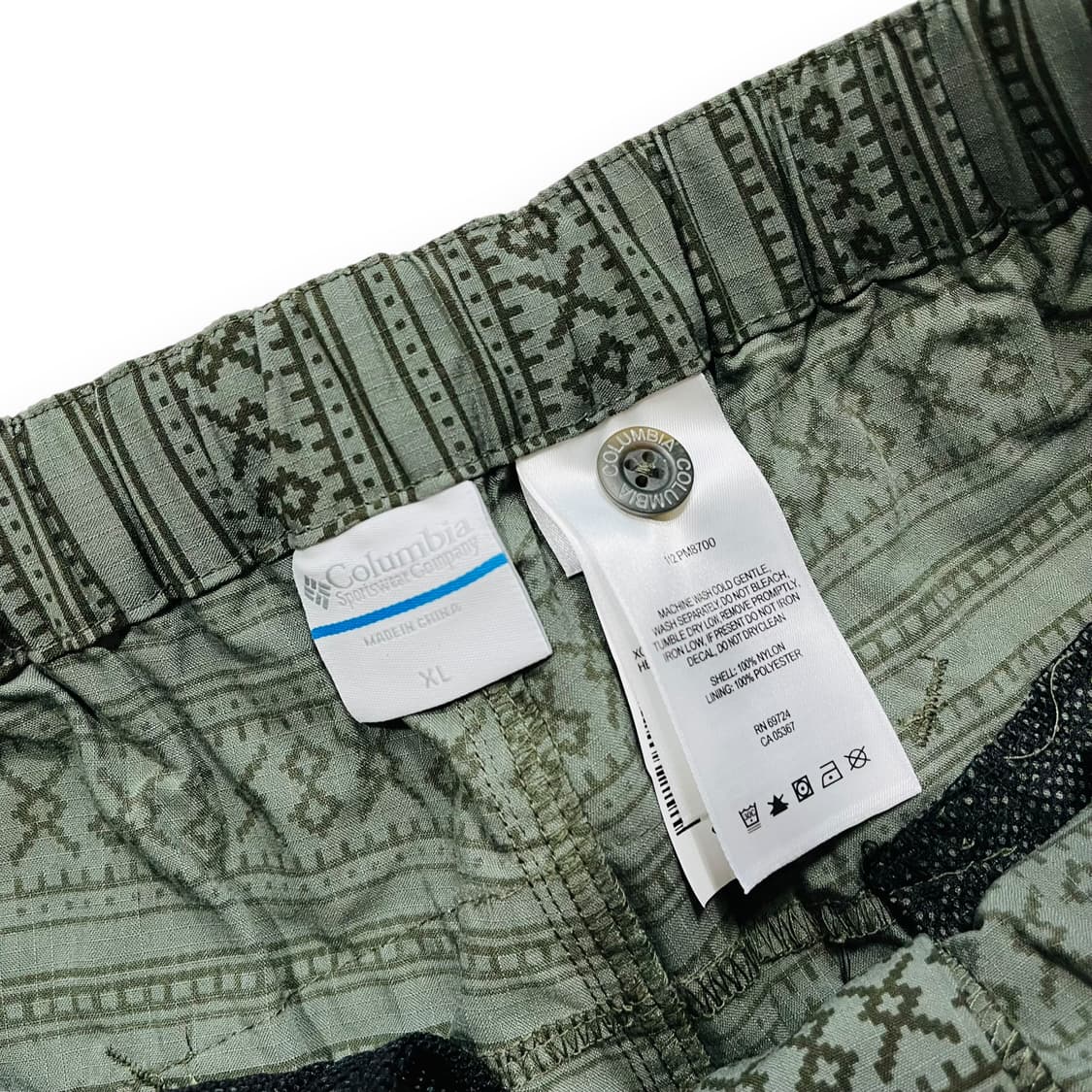 컬럼비아 유틸리티 데드스탁 카키 에스닉 패턴 팬츠 상품이미지5