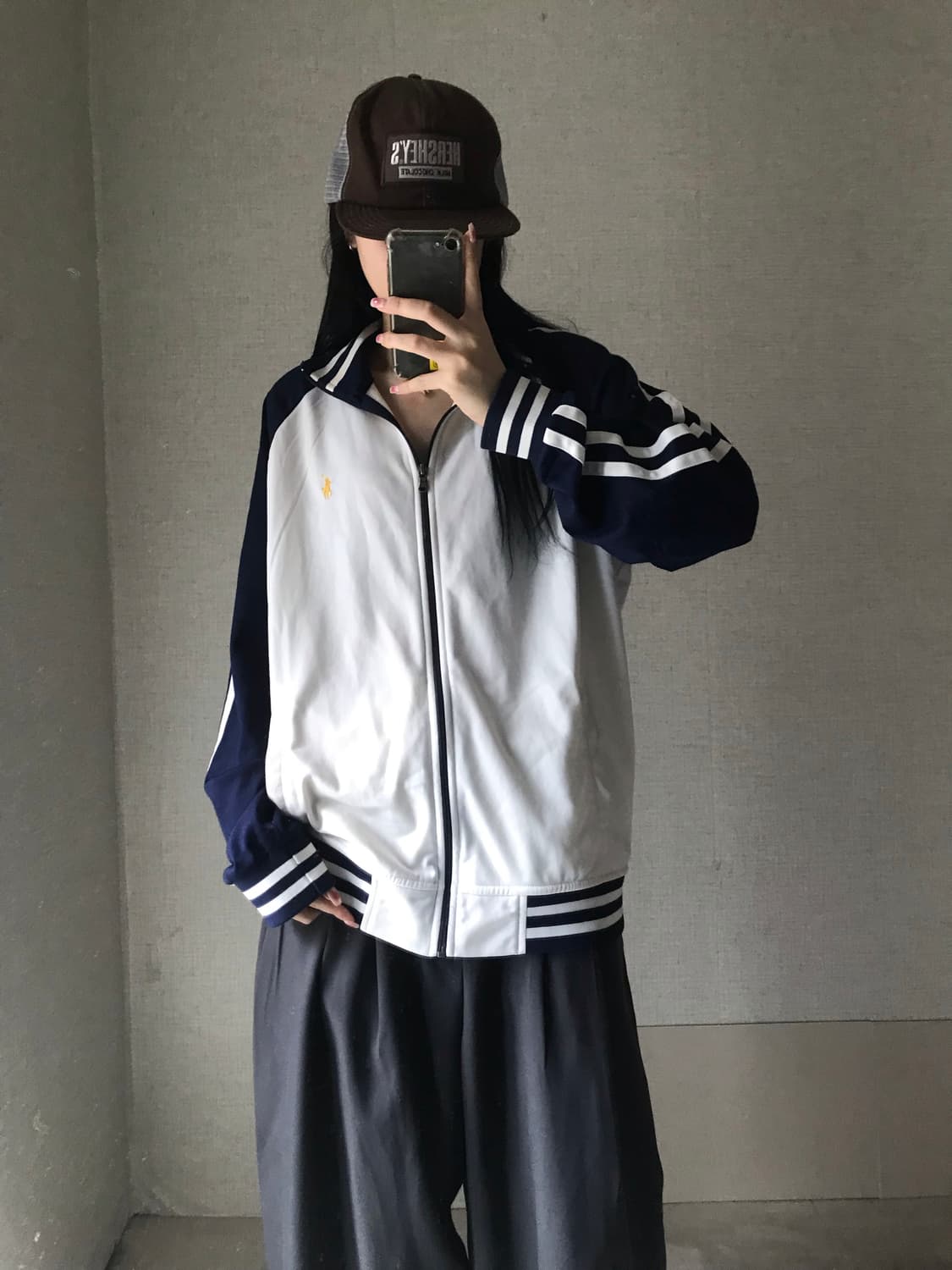 폴로 오버핏 나그랑 져지 상품이미지2