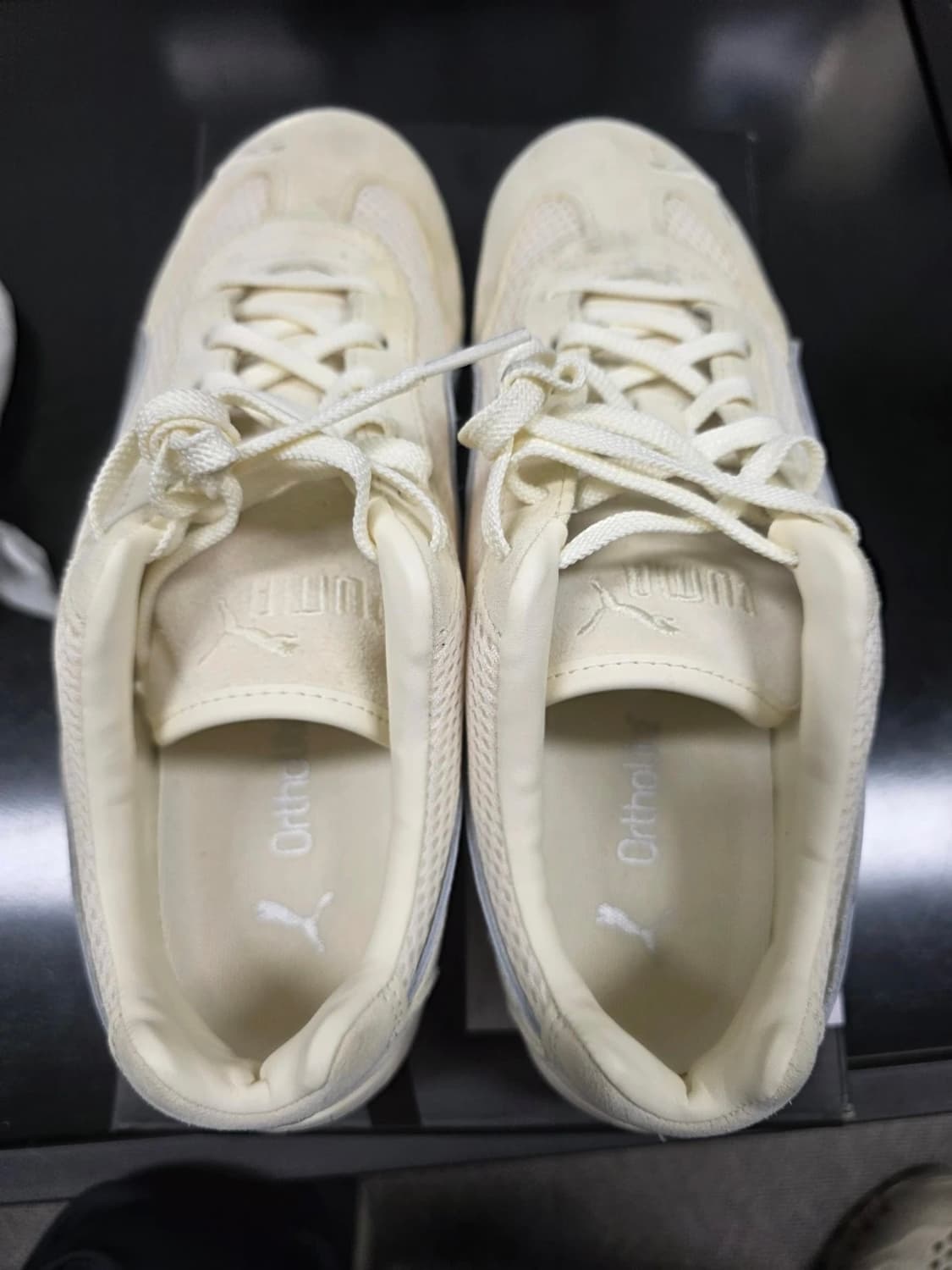 [265] 푸마 스피드캣 프리미엄 아이보리 매트 실버 상품이미지5