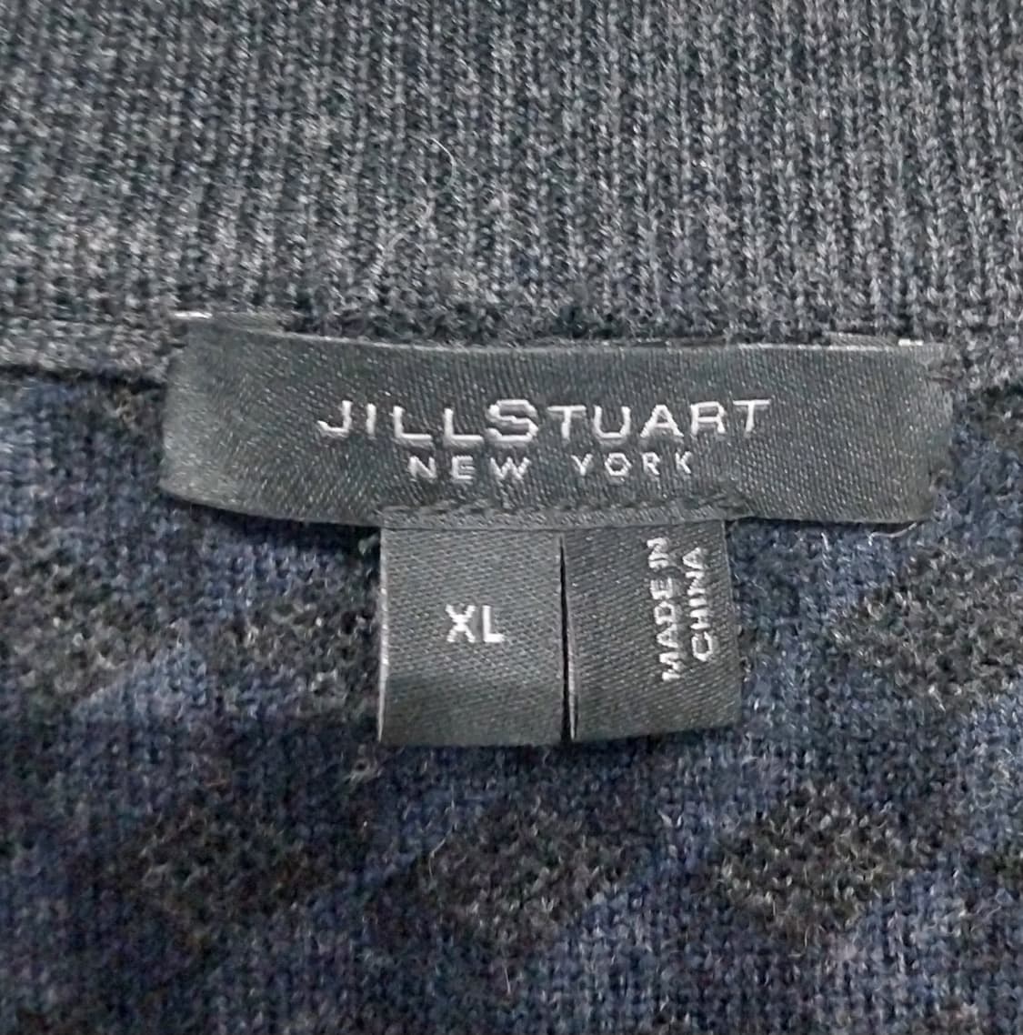 질스튜어트 네이비 패턴 니트 XL (사이즈꼭) 상품이미지3