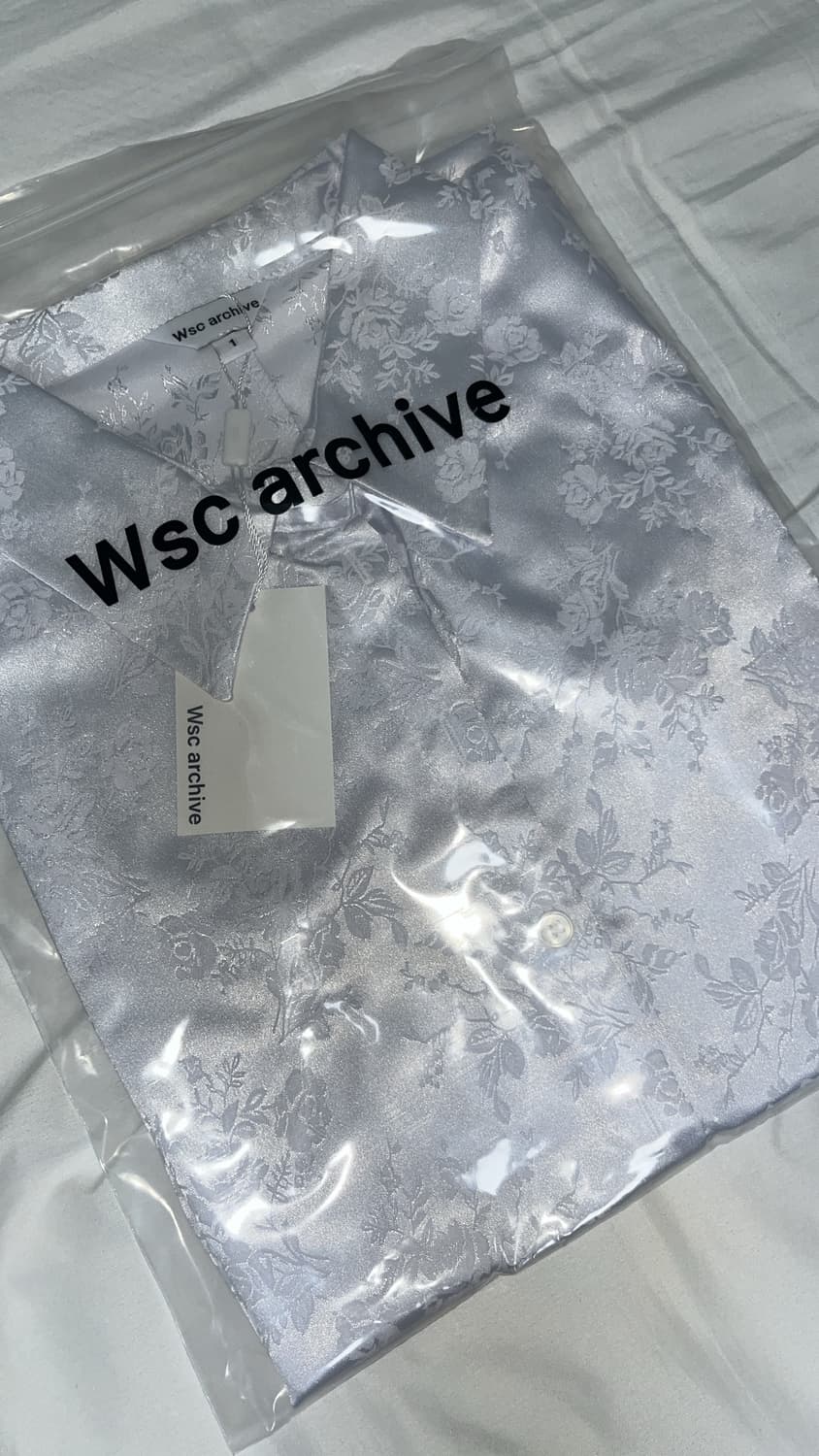 (새상품) wsc archive 자카드 셔츠원피스 001 상품이미지1
