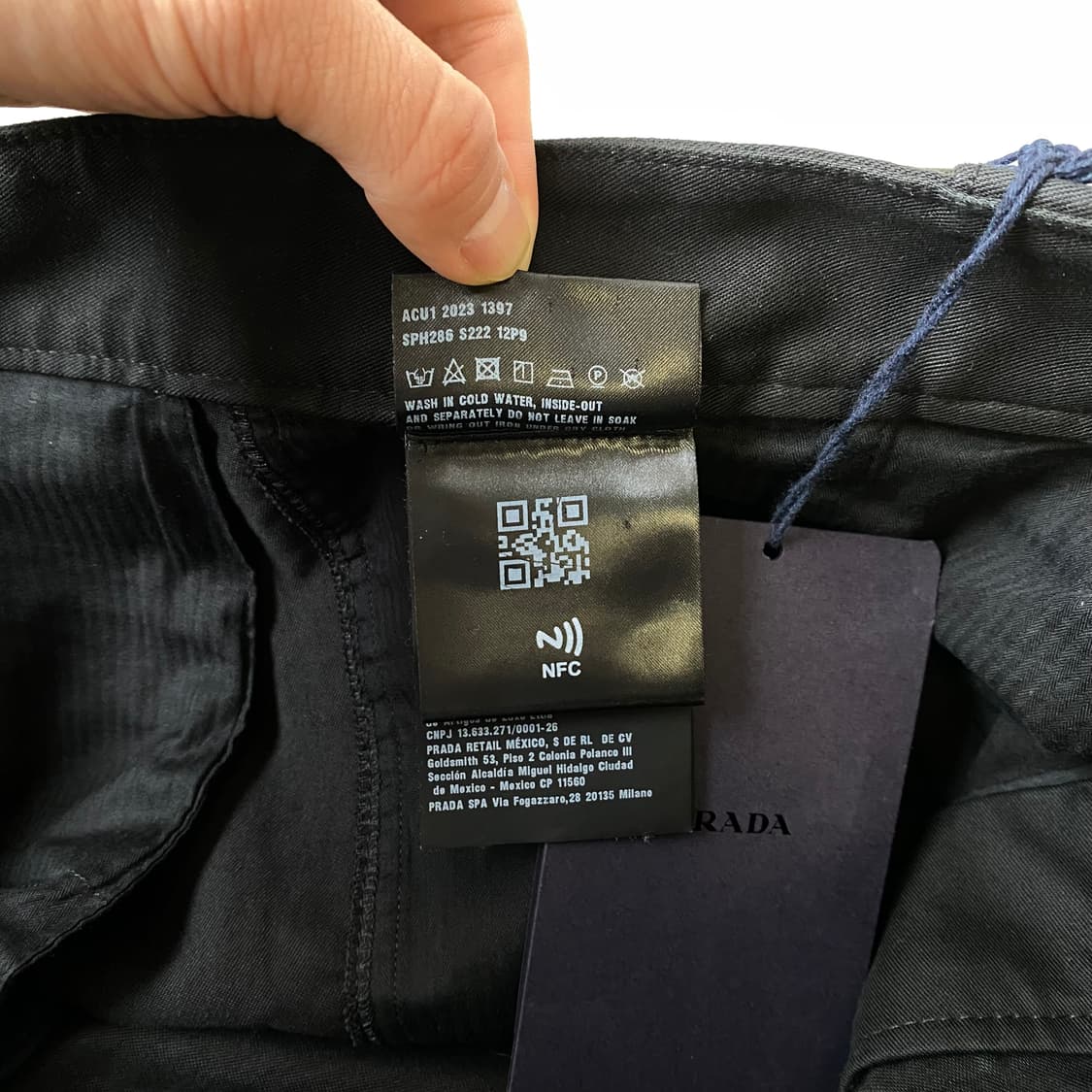 [XL] 프라다 코튼 카고 팬츠 상품이미지9