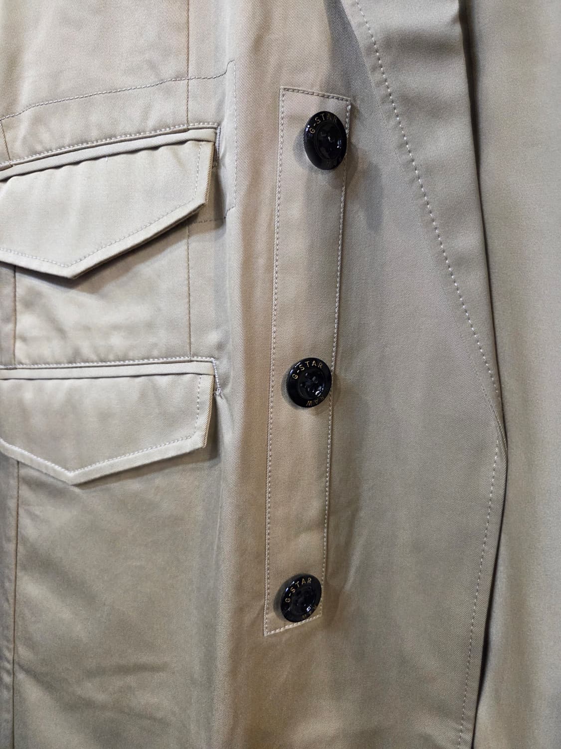 G-STAR RAW 베이지 트렌치코트(M) 상품이미지6