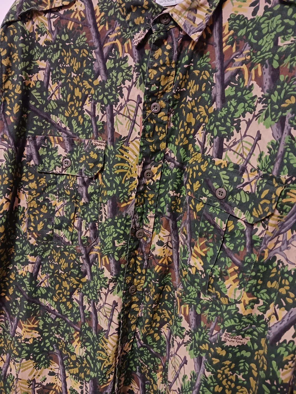 American vintage 90s 부슬란 리얼트리셔츠 상품이미지4