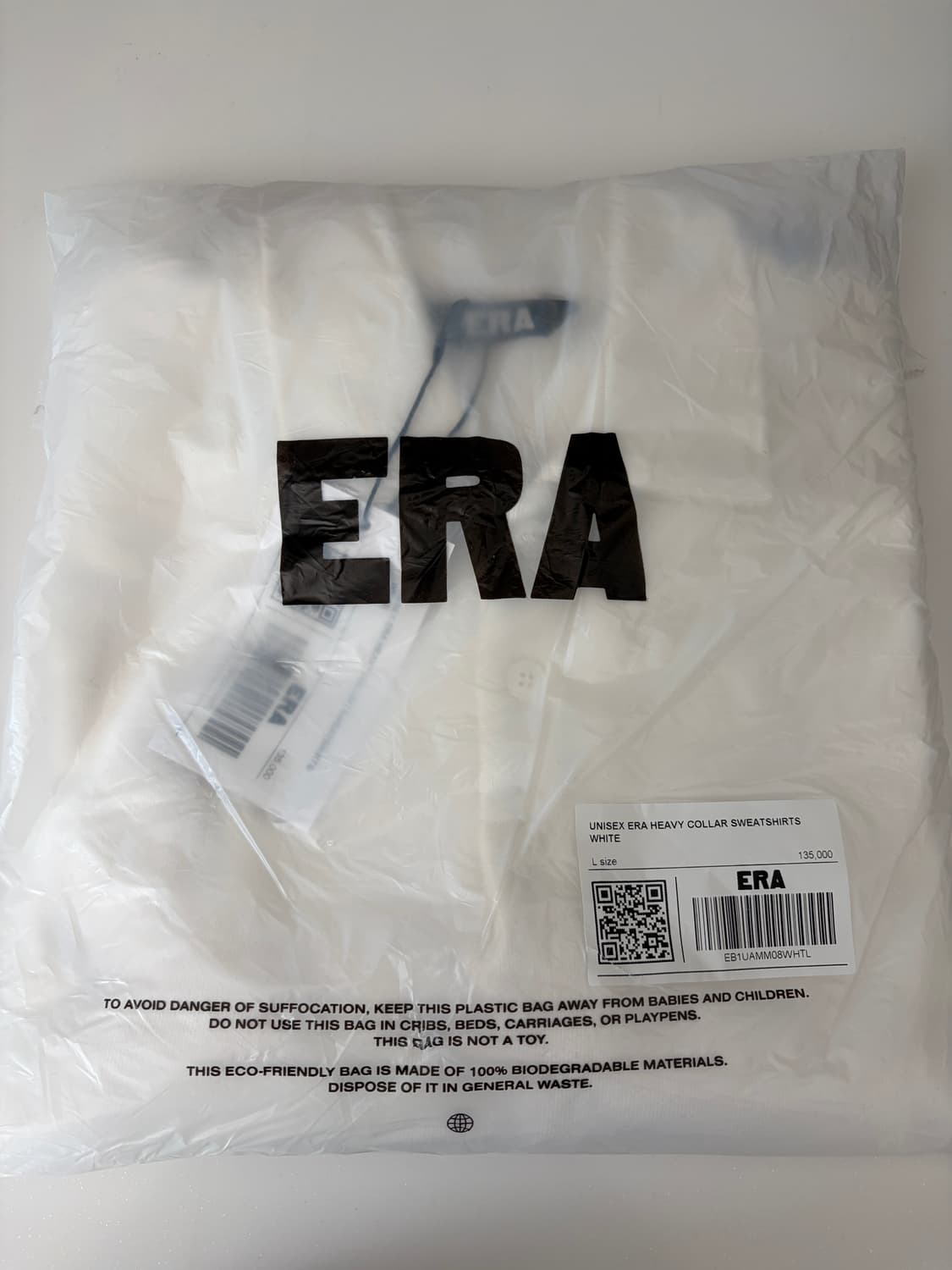 Era sweatshirt (공용)라지 상품이미지5