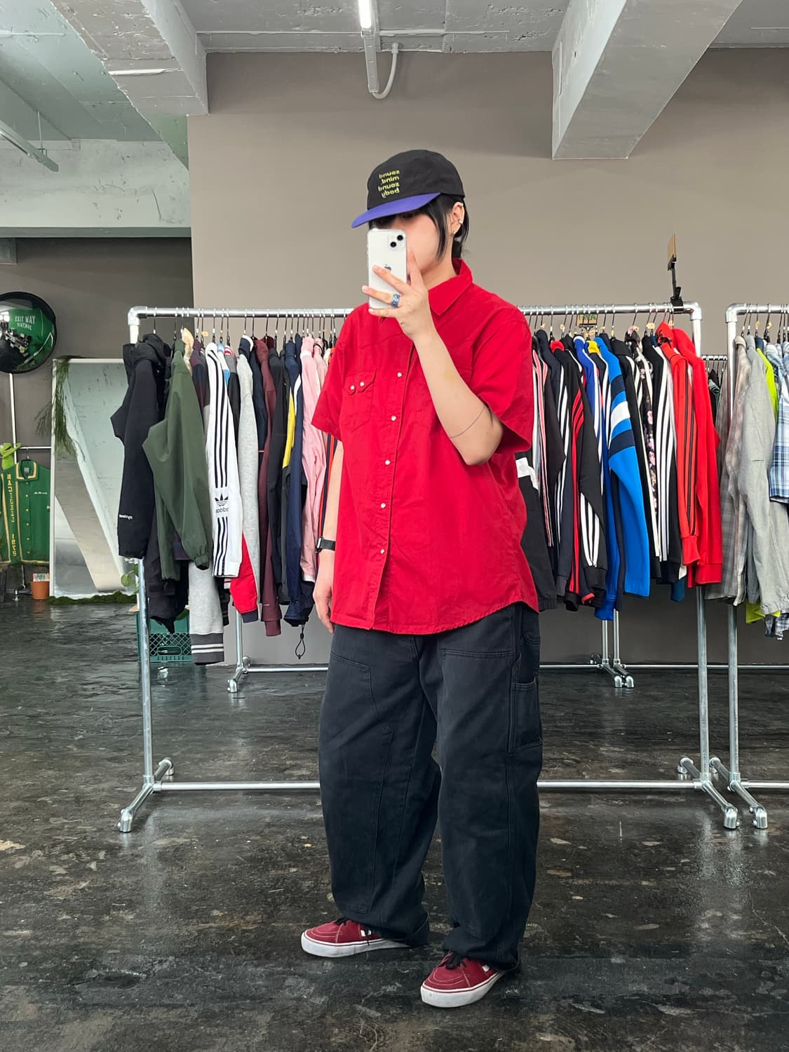 랭글러 웨스턴 반팔 셔츠 상품이미지4