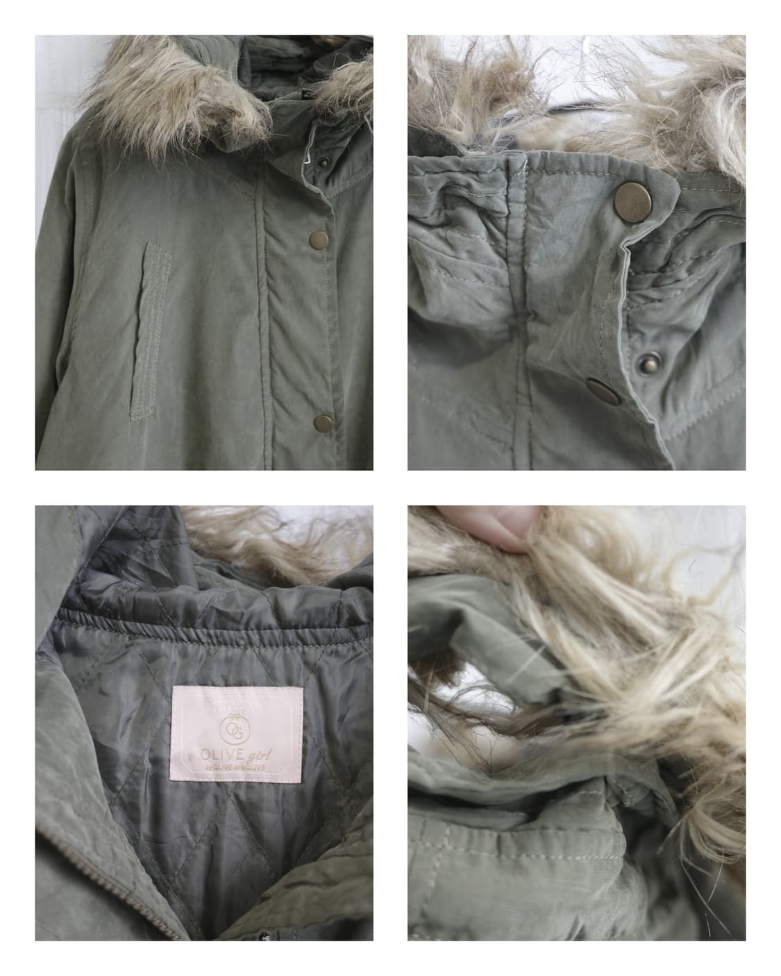 Olive girl khaki jacket 상품이미지3