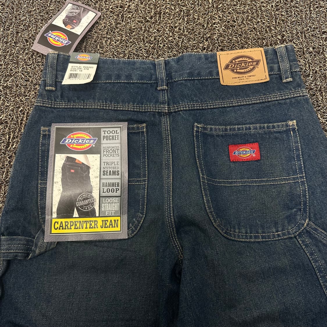 [새상품] Dickies 디키즈 공용 데님 와이드 팬츠 28인치 상품이미지6