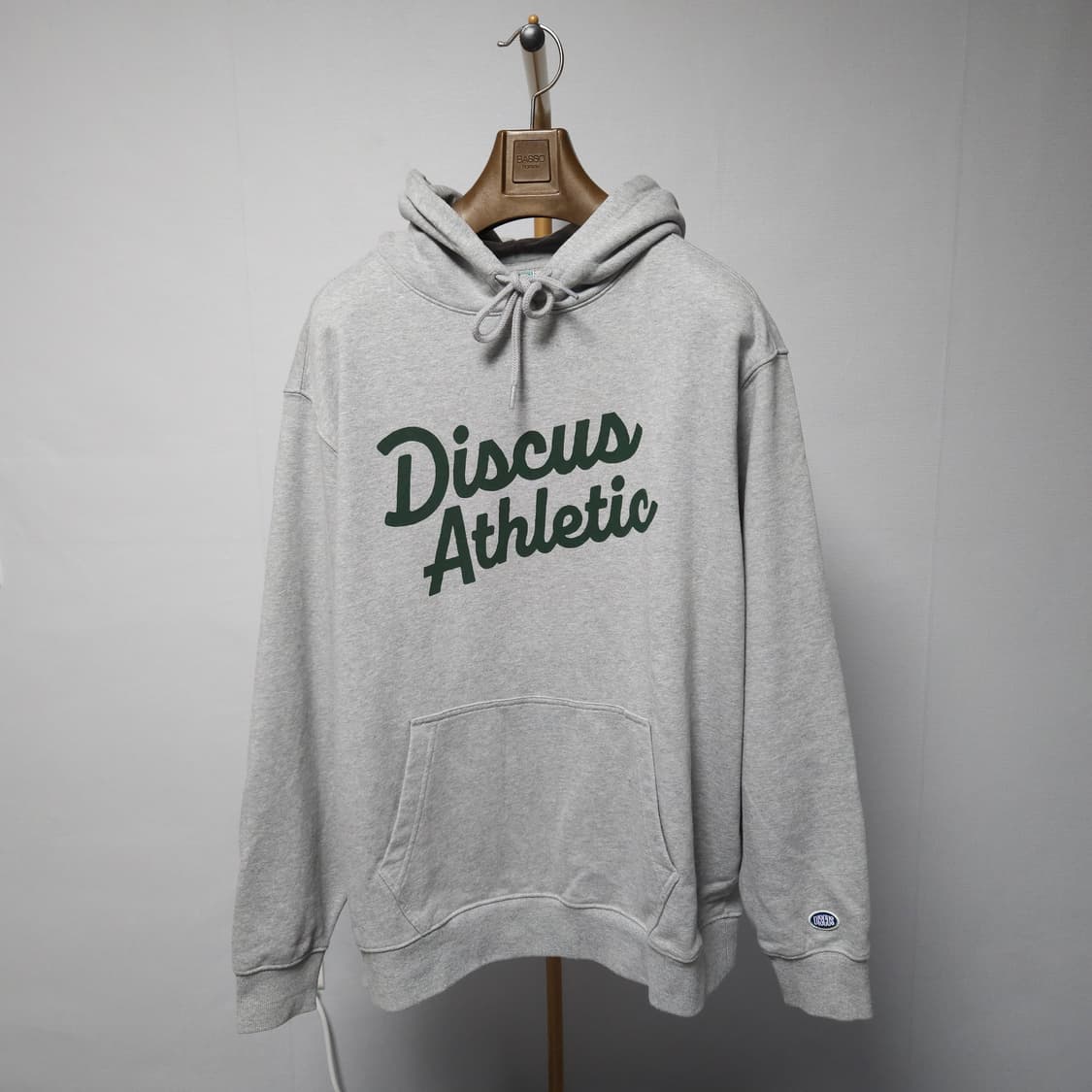 L ) 디스커스 애슬레틱 후드티 그레이  상품이미지1