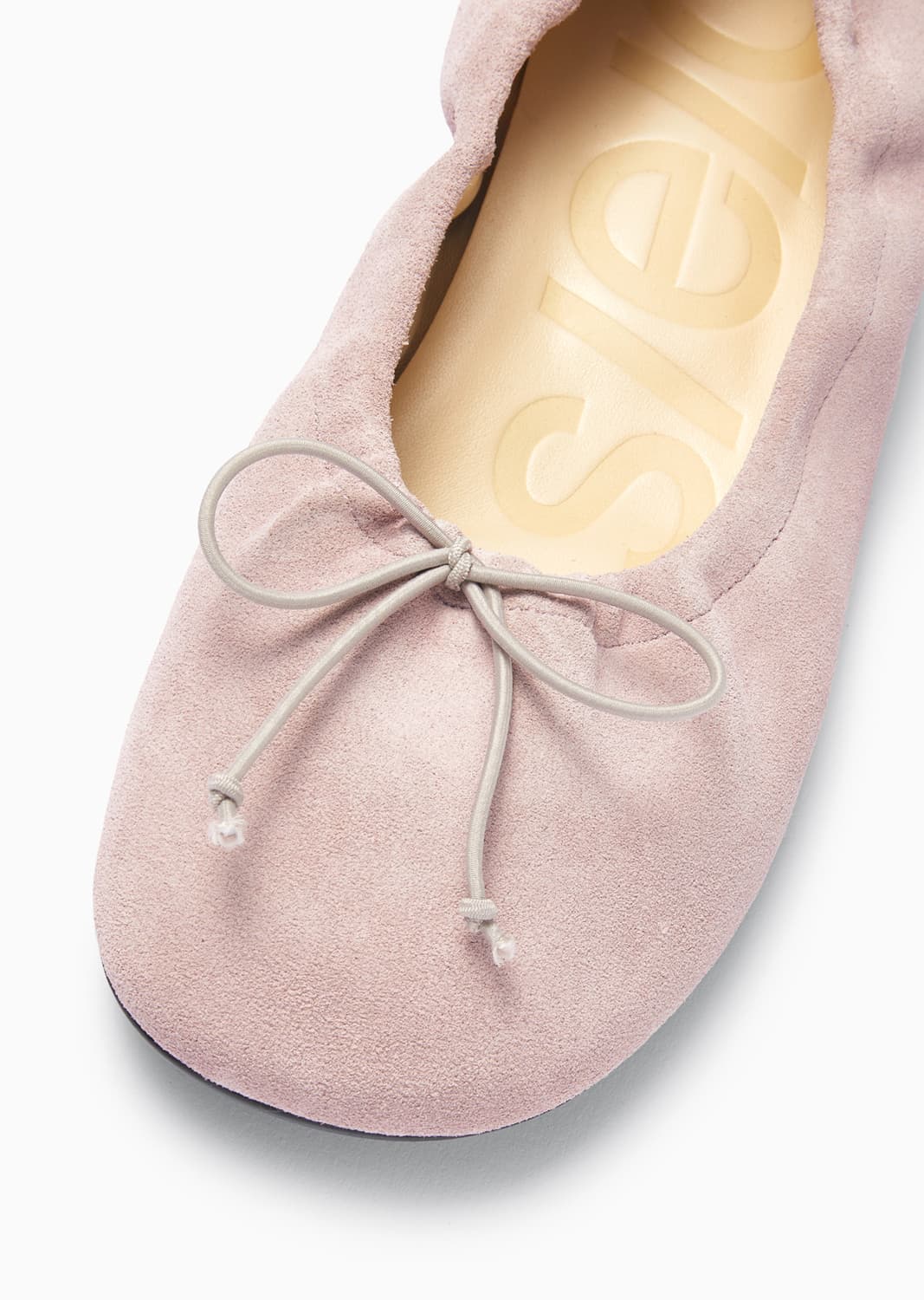 에스이오 번 발레리나 핑크 스웨이드 픗랫슈즈 상품이미지7