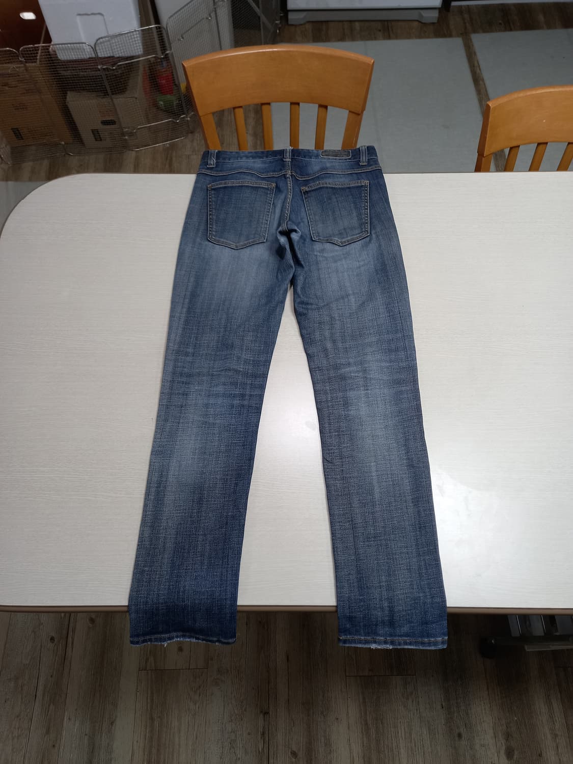 30 PLAC Berlin 워싱 스판 슬림일자 진청 30-224 상품이미지2