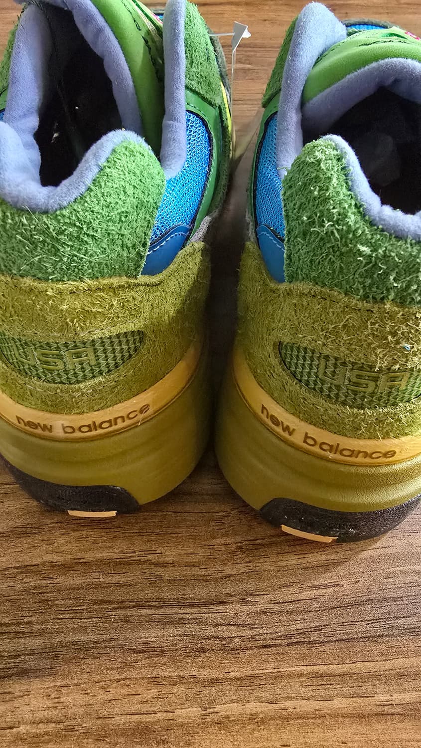 뉴발란스 x 살레헤 벰버리 992 그린 블루 - D 스탠다드 상품이미지9