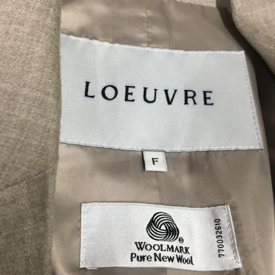 루에브르 여성 울 블레이져 만원샵 CC04 상품이미지2